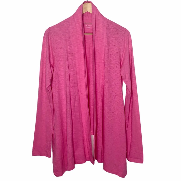 Lilly Pulitzer Sweaters - Lilly Pulitzer Katia Wrap Slub Knit Cardigan Pink